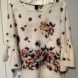 Women’s Loft brand floral blouse